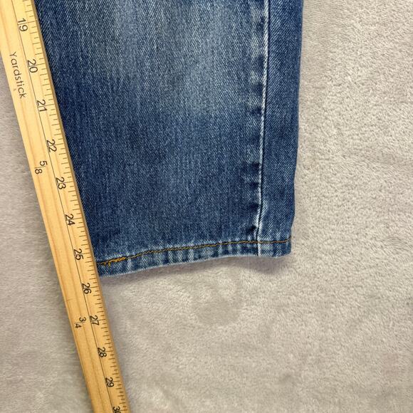 VTG Levi's 512 Women's 12R Short Slim Fit Tapered Leg High Rise Denim 90s USA - Picture 14 of 14